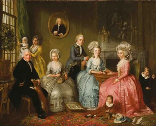 Porträt der Familie von Jan van Loon